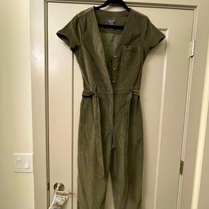 Abercrombie & Fitch Military Corduroy jumpsuit ⭐️MEDIUM⭐️